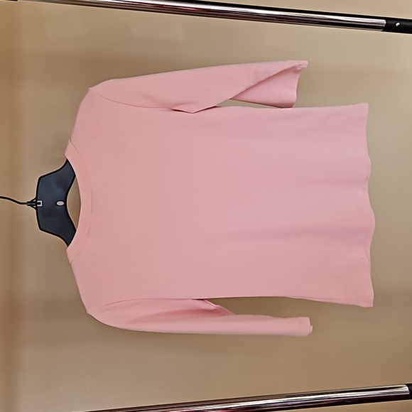 New York & Company 3/4 Sleeve T-shirt - Picture 3 of 4